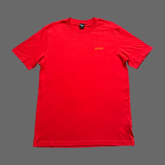 Oakley RARE Heritage Eyeshade SS Tee Mens Size L NWOT Red Gorpcore - Picture 2 of 8